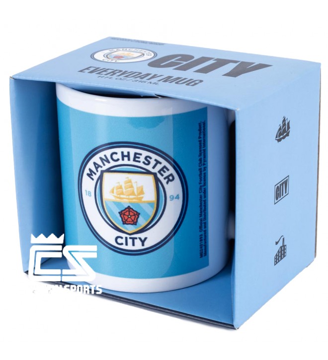 Manchester City FC Crest Mug